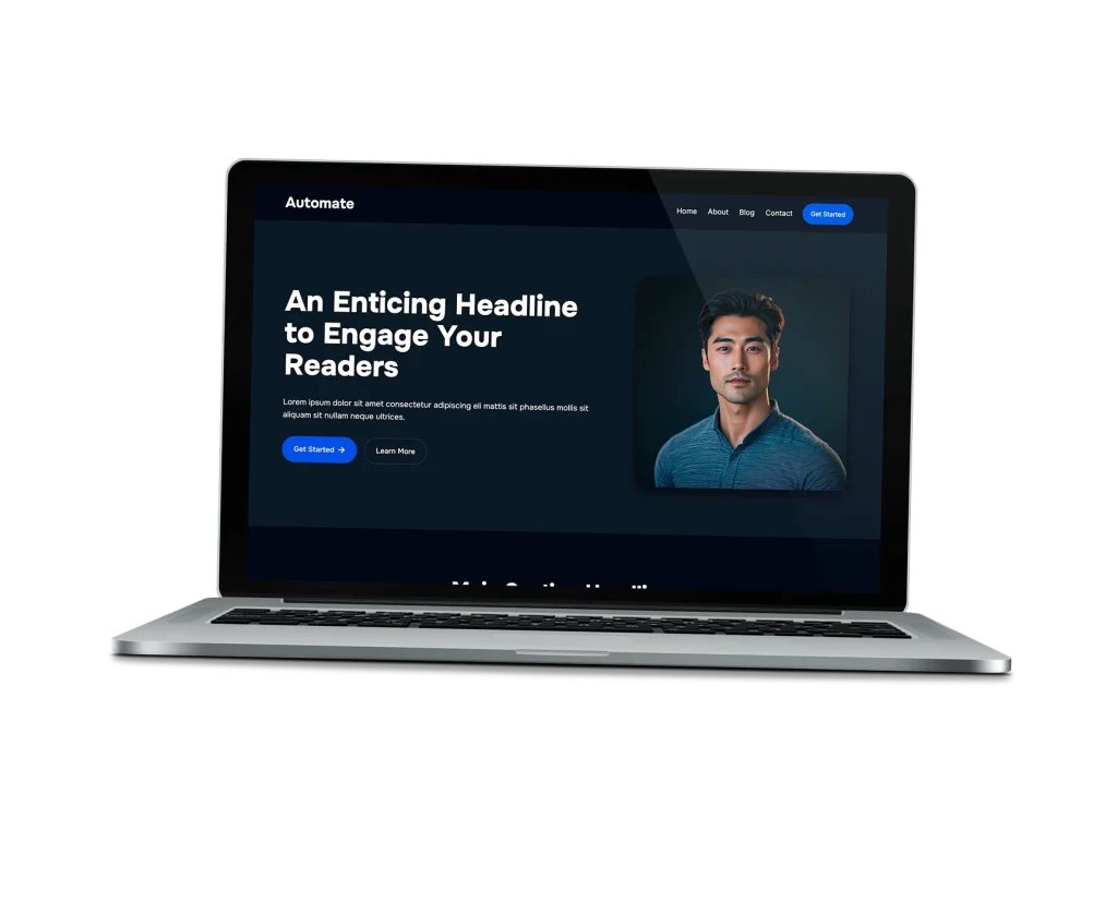 Automate Laptop Mockup 2